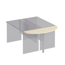 Приставка к столу без опоры К 206 ДШ дуб шамони