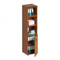 Шкаф для документов полузакрытый узкий ДР 787 ОФ, серия Дин-Р