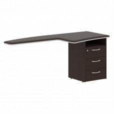 Брифинг-приставка с тумбой DIONI DB 1880.АR Венге Магия