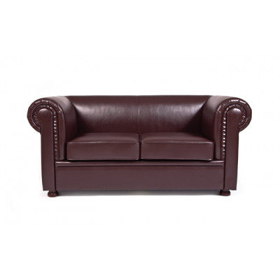 ДИВАН ДВУХМЕСТНЫЙ CHAIRMAN ЧЕСТЕР ЛАЙТ натуральная кожа Consul