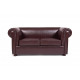 ДИВАН ДВУХМЕСТНЫЙ CHAIRMAN ЧЕСТЕР ЛАЙТ натуральная кожа Consul