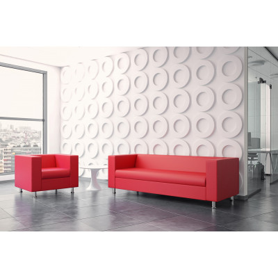 ДИВАН ДВУХМЕСТНЫЙ CHAIRMAN АЛЕКТО экокожа Euroline