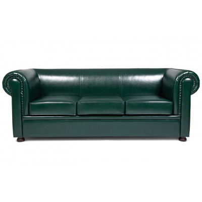 ДИВАН ТРЕХМЕСТНЫЙ CHAIRMAN ЧЕСТЕР ЛАЙТ натуральная кожа Consul