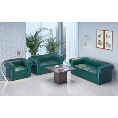 КРЕСЛО CHAIRMAN ЧЕСТЕР ЛАЙТ натуральная кожа Consul