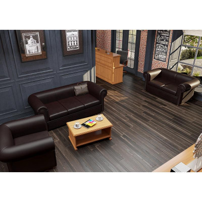 КРЕСЛО CHAIRMAN ЧЕСТЕР ЛАЙТ натуральная кожа Consul