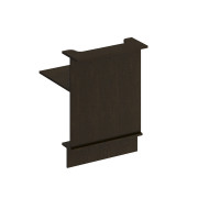 Модуль прямой с вырезом ФР 800 ВТ, венге темный