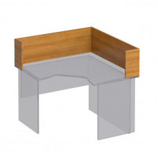 Настольная перегородка-угол ФР 422 ВЗ серии Формула, цвет вяз светлый