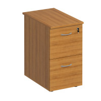 Тумба приставная с 2-мя файловыми ящиками МХ ФР 205 ВЗ, цвет вяз светлый