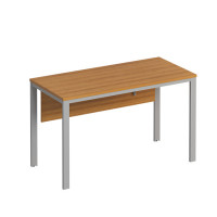 Стол письменный на металлокаркасе МП2 с экраном ДСП МП ФР 158 ВЗ, цвет вяз светлый