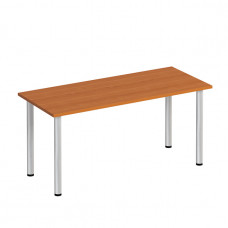 Стол письменный на хромированных опорах МХ ФР 1103 ОЕ, цвет ольха европейская