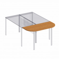 Брифинг-приставка без опор МП ФР 432 ВЗ, цвет вяз светлый