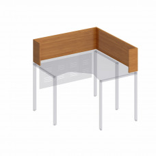 Настольная перегородка-угол МП ФР 422 ВЗ, цвет вяз светлый