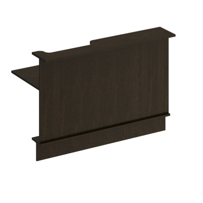 Модуль прямой с вырезом правый ФР 808 ВТ, венге темный