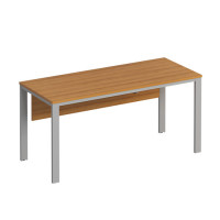 Стол письменный на металлокаркасе МП2 с экраном ДСП МП ФР 159 ВЗ, цвет вяз светлый