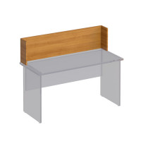 Настольная перегородка ФР 458 ВЗ серии Формула, цвет вяз светлый