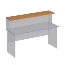 Полка настольная ФР 443 ВЗ серии Формула, цвет вяз светлый