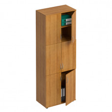 Шкаф для документов 6-дверный ФР 377-1 ВЗ серии Формула, цвет вяз светлый