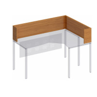 Настольная перегородка-угол МП ФР 423 ВЗ, цвет вяз светлый