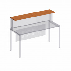 Полка настольная МП ФР 443 ВЗ, цвет вяз светлый