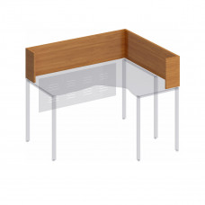 Перегородка настольная МП ФР 348 ВЗ, цвет вяз светлый