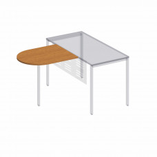 Брифинг-приставка без опоры МП ФР 477 ВЗ, цвет вяз светлый