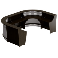 Вариант компоновки N 2 (Пять модулей), венге темный