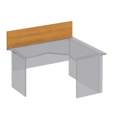 Экран настольный без кронштейнов ФР 413 ВЗ серии Формула, цвет вяз светлый