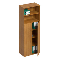 Шкаф для документов МХ ФР 378 ВЗ, цвет вяз светлый