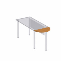 Брифинг-приставка без опоры МХ ФР 431 ВЗ, цвет вяз светлый