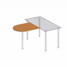 Брифинг-приставка без опоры МХ ФР 477 ВЗ, цвет вяз светлый