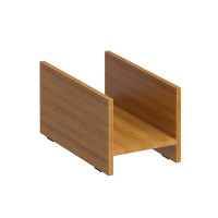 Подставка для системного блока МХ ФР 504 ВЗ, цвет вяз светлый