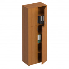 Шкаф для документов закрытый 4- дверный МП ФР 373 ВЗ, цвет вяз светлый