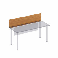 Экран настольный без кронштейнов МХ ФР 414 ВЗ, цвет вяз светлый