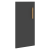 Дверь низкая FLD 40-1L Черный графит