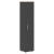Шкаф-колонка с глухой дверью FHC 40.1L Графит/Дуб Гамильтон