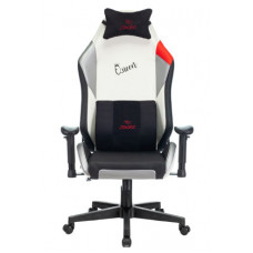 Кресло игровое Zombie HERO QUEEN PRO черный/белый искусственная кожа с подголов. крестовина пластик