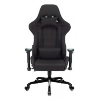 Кресло игровое Zombie 771N черный с подголов. крестовина металл черный