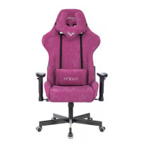 Кресло игровое Zombie VIKING KNIGHT Fabric малиновый Light-15 с подголов. крестовина металл