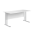 Стол прямой СП-4М цвет Белый