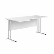 Стол эргономичный левый СА-1M(L) цвет Белый