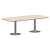 Конференц-стол ПРГ-8, цвет Клен/Металлик
