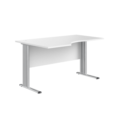 Стол эргономичный левый СА-2M(L) цвет Белый