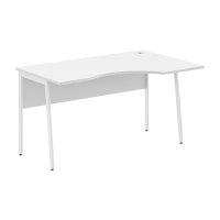 Стол эргономичный правый СА-2P(Пр), цвет Белый