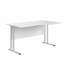 Стол эргономичный правый СА-2M(R) цвет Белый