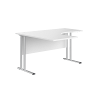 Стол эргономичный левый СА-3M(L) цвет Белый