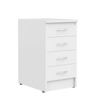 Тумба приставная ТП-4А, цвет Белый