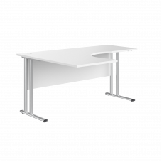 Стол эргономичный левый СА-4M(L) цвет Белый