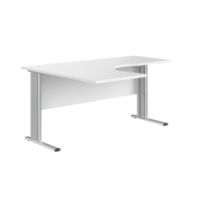 Стол эргономичный левый СА-4M(L) цвет Белый