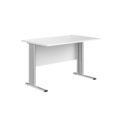 Стол прямой  СП-2М цвет Белый