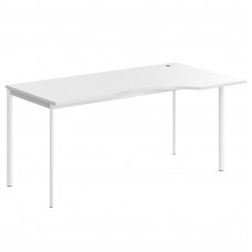 Стол эргономичный правый CA-1S(R) Белый